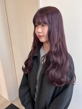 ロング カラー 暖色カラー/ダブル カラー/名古屋/辻のヘアスタイル