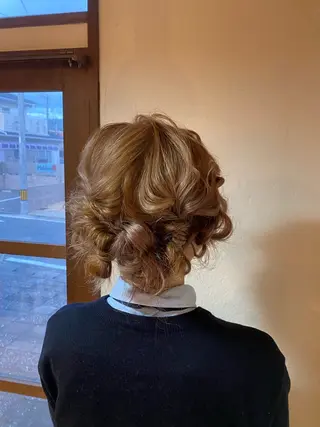 ヘアアレンジ 井上 歩美のヘアスタイル