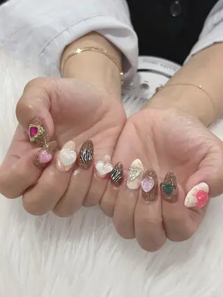ネイル 梅島の ネイル屋さんのネイルデザイン