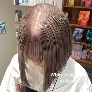 ミディアム ミルクティー/ SACHIKAのヘアスタイル