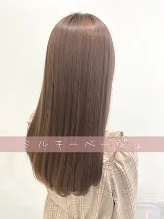 セミロング カラー 🫧渋谷美容師 たくみ🫧のヘアスタイル
