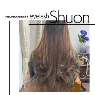 ロング ヘアアレンジ マツエク・マツパ Shuonby LuLu立川店所属・まつ毛パーマ専門 Shuon立川店のマツエク・マツパデザイン