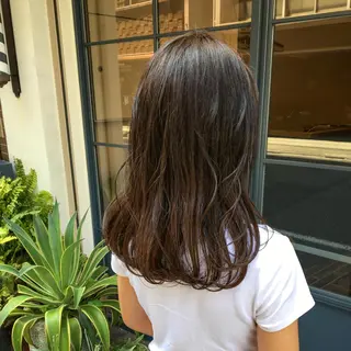 セミロング tender KOZONOのヘアスタイル