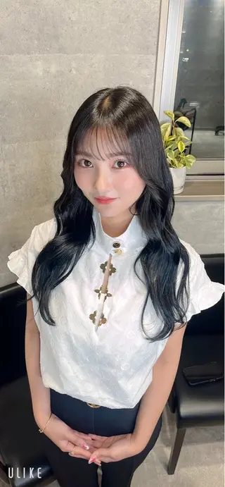 ロング カラー エクステ ダブルカラー新宿のヘアスタイル