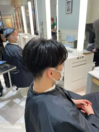 パーマ メンズ 淡路上新庄/髪質改善 .艶カラー/野口春貴のヘアスタイル