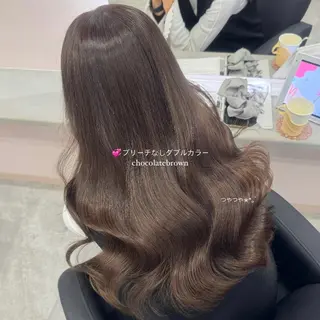 セミロング カラー ヘアアレンジ 最新艶髪トレンド￤ ヘア￤miyu🐒♡のヘアスタイル