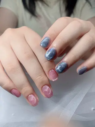 ネイル ハイネイル 自宅サロンのネイルデザイン