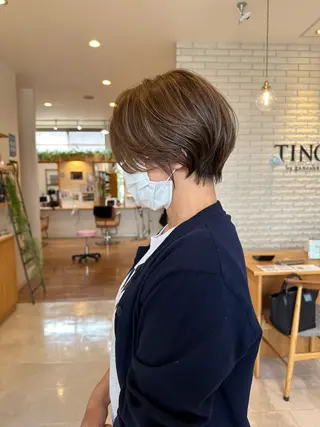 ショート 寺田 七海のヘアスタイル