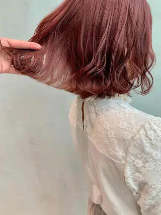 ミディアム yui .のヘアスタイル
