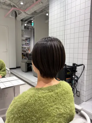 ショート レイヤー♡ 石川優奈のヘアスタイル
