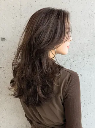 セミロング カラー 池袋/カラー特化🎨 ロング料金なし🩵のヘアスタイル