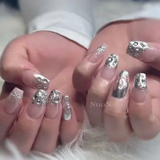 ネイル NuaN ミニモ停止中のネイルデザイン