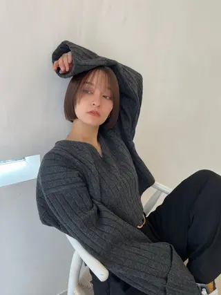 ショート 🐰桃山台/髪質改善 山亀のヘアスタイル