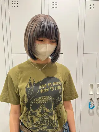 カラー 河原 楓樹のヘアスタイル