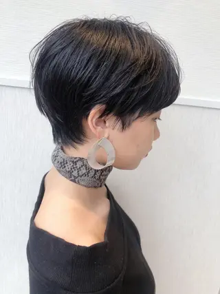 ショート 三鷹で1番ショート ボブをカットする新谷のヘアスタイル
