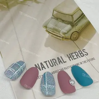 ネイル 神田 ココナッツのネイルデザイン