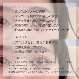 マツエク・マツパ APEX BEAUTYのマツエク・マツパデザイン