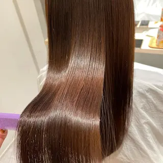 セミロング パーマ ヘアアレンジ ネイル マツエク・マツパ 高井瑠華🌼 ストカールカット特化のヘアスタイル