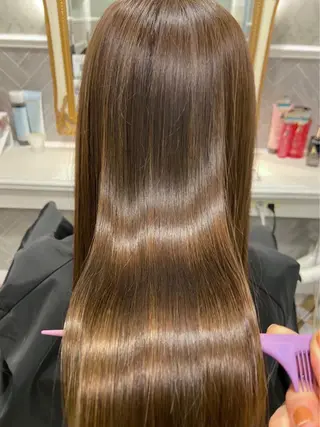 ロング ♥️ボブ韓国風ヘア ♥️久保田夢美のヘアスタイル