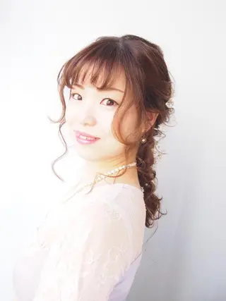 ヘアアレンジ 角田 安のヘアスタイル