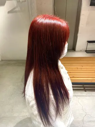 ロング 🇨🇳ハイトーン ワンホン🇰🇷ななのヘアスタイル