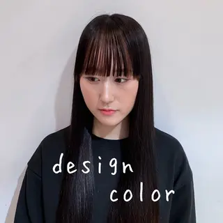 カラー ★韓国トレンドカット ★むなかたももかのヘアスタイル
