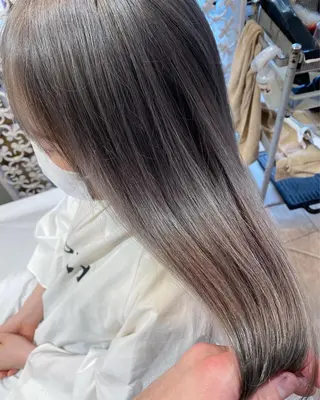 セミロング カラー 梅田中崎町髪質改善 /オキヒロト/エコルのヘアスタイル