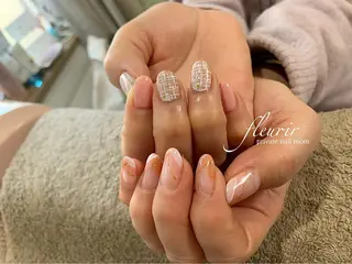 ネイル フルリール 【プライベートサロンのネイルデザイン