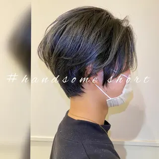 ショート カラー 似合う髪型が 分からない方へのヘアスタイル