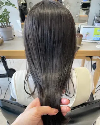 ロング カラー 柔らか透け感カラー 🌿ムロヤリョウスケのヘアスタイル