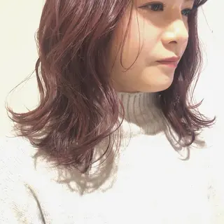 ミディアム カラー ヘアアレンジ マツエク・マツパ 透明感カラー🫧ヘア セット🫧松本菜月の眉毛・アイブロウイメージ