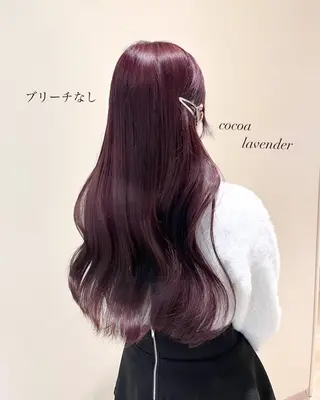 ロング RIKO👼🏻💓 韓国ガーリーのヘアスタイル