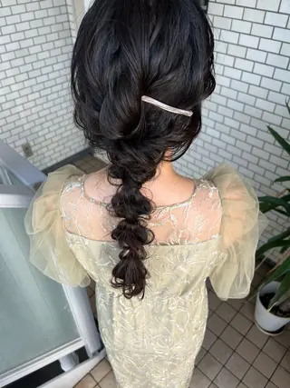 ヘアアレンジ 大人可愛いヘアメイク 💋🧚‍♀️しずかのヘアスタイル