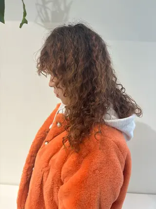 ロング パーマ ANY/須田麻人 /パーマスタイルのヘアスタイル