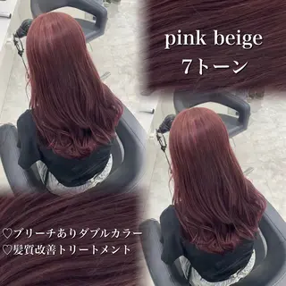 カラー 🤍ブリーチなし ブラウンhimi🤍のヘアスタイル