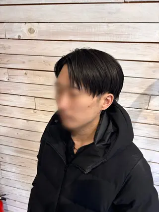 メンズ 岡山メンズパーマ 白神珠梨のヘアスタイル