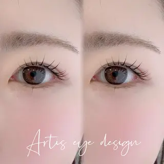 マツエク・マツパ Artis. HINOSHITAのマツエク・マツパデザイン