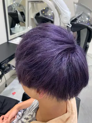カラー メンズ 喜友名 泉樹のヘアスタイル