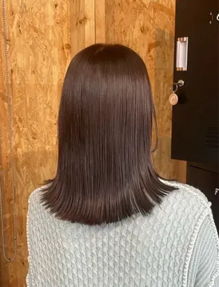 カラー ⛅️柔らかハイトーン ×モテ艶🍒ももかのヘアスタイル