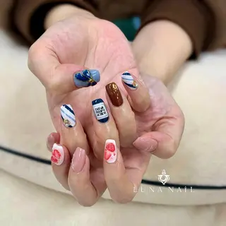 ネイル アトリエ　ミモザ所属・いまむら あかりのネイルデザイン