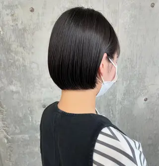ショート 伊藤ほのか/パーマ /酸性ストレートのヘアスタイル