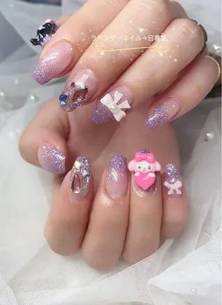 ネイル 日暮里2 lavenderのネイルデザイン