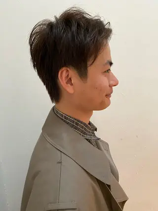 パーマ メンズ インナーカラー/ KANAのヘアスタイル