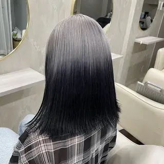 セミロング 🌟ハイトーン/ボブ /RYOJU🌟のヘアスタイル