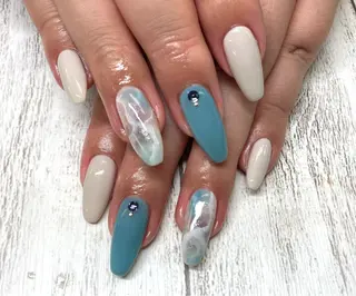 ネイル SecondMW _nail 　川連のネイルデザイン