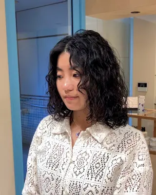 セミロング 久野紗愛 【髪質改善　艶髪】のヘアスタイル