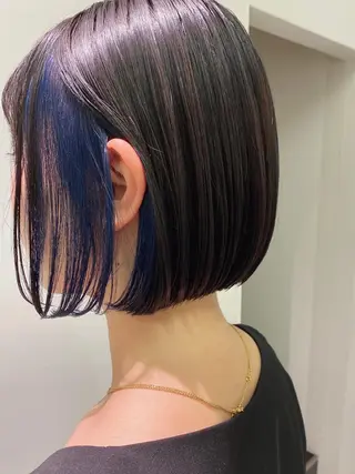 ショート カラー ヘアアレンジ 【代表】 たき〜のヘアスタイル