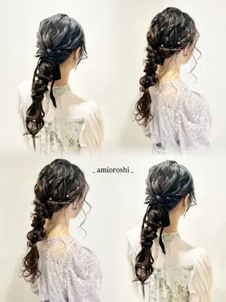 ヘアアレンジ 透明感カラー🎀 Honokaのヘアスタイル