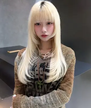 ロング りね🪐名古屋 /レイヤーカットのヘアスタイル