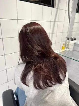 カラー 🪞official FRUITS渋谷🩰のヘアスタイル